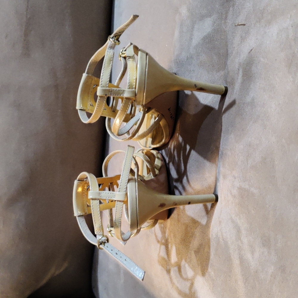 Coach signature heels on sale